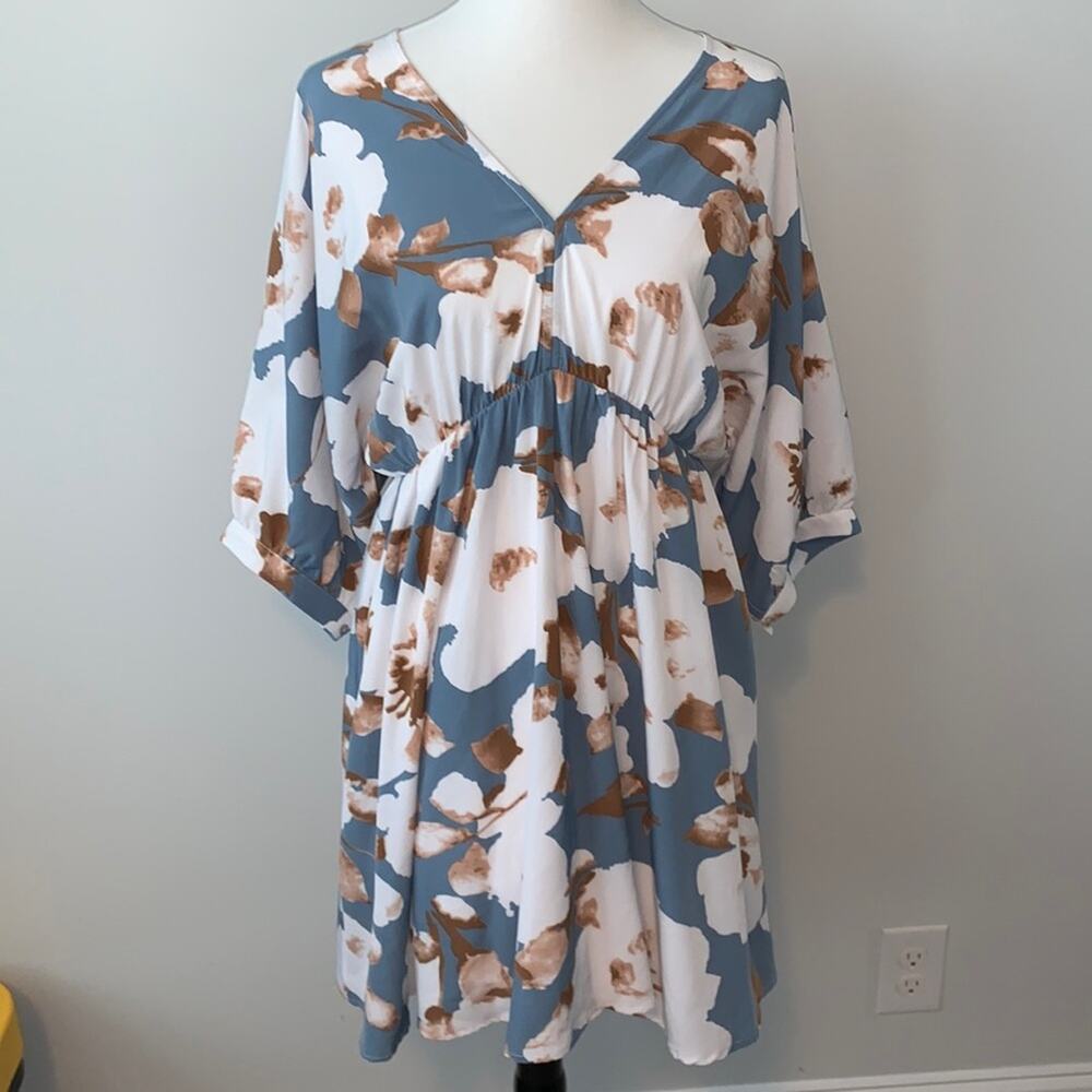 Jodifl Southern Mess Cotton Print Dress Sz M